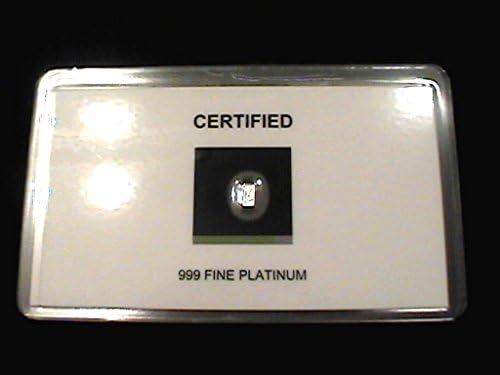 Lot x 2 1 Grain .999 Fine Platinum Bullion Bar Sealed