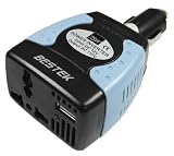 BESTEK Vehicle DC to AC Power Inverter 100 Watt Max with 5V usb MRI711BU-6