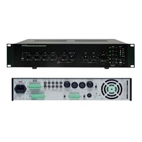 APART MA200 PA Mixer Amplifier with Microphone Paging Input 200 watt 100v
