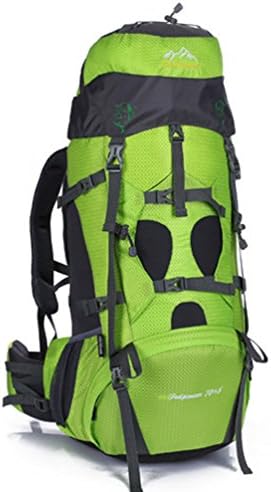 SHEENROAD 75L Extral Load Internal Frame Backpack Hiking Camping Daypack (Green)