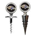 Baltimore Ravens Corkscrew and Wine Bottle Topper