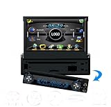 Fuxon U8300 7 zoll 3D Flip MENU Doppel-DIN DVD Receiver ,im Armaturenbrett Navigation system,Eingebaut Digital TV,Eingebaut Bluetooth and Radio