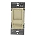 Leviton 6637-PI SureSlide 5A Preset Full Range Fan Speed Control, Single Pole or 3-Way, Ivory