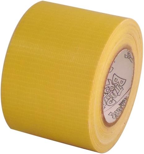 Yellow craft duct tape 2" x 10 yds on 1.5" core