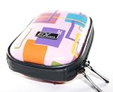 Ex-Pro® Expression Collection - Hexi-Square Coloured - Hard Clam Shock proof Digital Camera Case Bag CR5014D for Olympus / mjµ / Stylus / mju / µ- / FE-26, FE-45, FE-150, FE-150, FE-170, FE-180, FE-190, FE-20, FE-200, FE-210, FE-230, FE-240, FE-250, FE-270, FE-280, FE-290, FE-300, FE-310, FE-340, FE-350, FE-360, FE-370, FE-40, FE-3010, FE-4000, FE-4030, FE-4040, FE-4050, FE-5020, FE-5030, FE-5035, FE-5040, FE-5050, 700, 720 SW, 725 SW, 730, 740, 750, 760, 770 SW, 780, 790 SW, 810, 820, 830, 840, 850SW, 1010, 1020, 1030 SW, 1040, 1050 SW, 1060, 1200, Tough 3000, u3000, 4000, 5000, 5010, Tough 6010, Tough 6010, Tough 6020, 7000, 7010, 7030, 7040, Tough 8000, Tough 8010, 9000, 9010, SP320, SP350, T-100 & More.