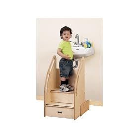 Jonti-Craft 0552JC Up-n-Down Steps, Natural