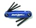 Park Tool AWS-9 Fold-up Hex Wrench Set with Screwdrivers