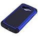 Galaxy Avant Case, LK [Shock Absorption] Drop Protection Hybrid Dual Layer Armor Defender Protective Case Cover for Samsung Galaxy Avant (Blue)