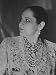 Cosmetics Entrepreneur Helena Rubinstein Wearing Elegant Pearls and Diamond Earrings Premium Photographic Poster Print