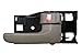 PT Auto Warehouse TO-2901G-RH - Inside Interior Inner Door Handle, Gray (Charcoal) - Passenger Side