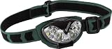 Energizer Trail Finder 3 LED Headlight, Green/Black/White, 3AAA