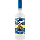 Torani Sugar Free Coconut Syrup, 750mL