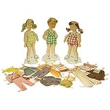Stand-Up Retro Paper Dolls Set