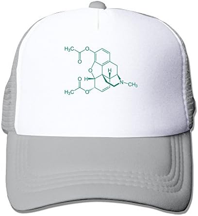 Got Heroin Chemistry Joke Unisex Adjustable Sports Snapback Mesh Hat Ash