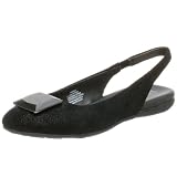 Kenneth Cole REACTION - Kenneth Cole REACTION Women's Look at Boo Slingback Flat,Black,9.5 M