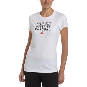 Buy adidas Ladies Never Quit T-Shirt