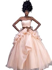 Sexy Beaded Crystals Crystal Lace Applique Fitted Chiffon/Taffeta/Tulle  Dress