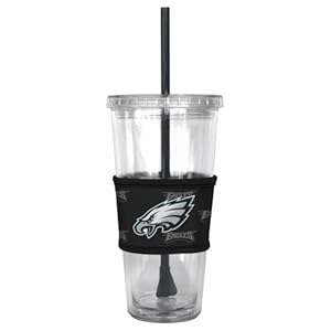 Amazon.com  NFL Philadelphia Eagles Tumbler with Neoprene Sleeve and