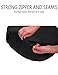 Zen Naturals XL 18 inch Zafu Yoga Meditation Floor Pillow Cushion for Beginners, Kids, and All Ages with Removable Cover. Great Yoga Accessory. Used as a Balance Cushion, Bench, and Comes in Black and Other Colors.