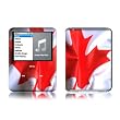 Canadian Flag Design Protective Decal Skin Sticker for Apple iPod nano 3G (3rd Generation) 4GB/ 8GB Player