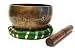 Hand Hammered Tibetan Singing Bowl - 6" With Striker and Pillow
