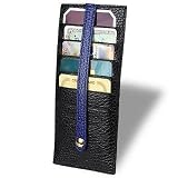 Fontanelli Embossed Leather Credit Card Holder