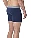 PACT Men's 2-Pack Organic Cotton Boxer Brief, Heather Grey/Navy, X-Large