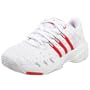 adidas Women's Tirand III Tennis Shoe,White/Art Red/Silver,8.5 M
