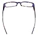 Eyekepper 4-Pack Beautiful Colors Spring Hinge Rectangular Reading Glasses +2.00
