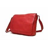 LeDonne Leather Flap Over Shoulder Bag