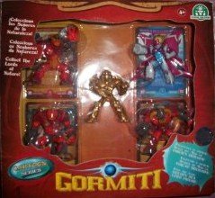 Gormiti Lords of Nature - 5 Figure / Cards Pack