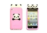 New Cute TWIN PANDA Soft Silicon Back...