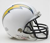 San Diego Chargers Replica Mini Riddell Helmet