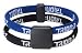 Trion-Z Black/Blue Ionic/Magnetic Dual-Loop Single Bracelets - Trionz