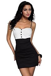 Sexy Lace Polyester Cocktail Bandeau Neck Club Dress/Party Dress/Mini Dress 