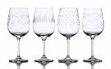 Luigi Bormioli Gallerie Radiance 21-ounces All Purpose Goblet, Set of 4