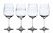 Luigi Bormioli Gallerie Radiance 21-ounces All Purpose Goblet, Set of 4