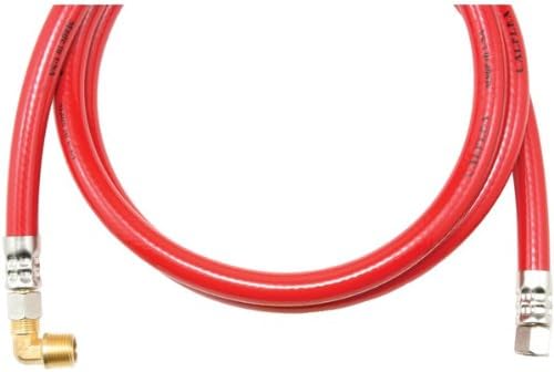SAVARD TRK472B Red Inner Braided PVC Dishwasher Hose (72 inch ) -by-SAVARD