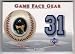 2003 Upper Deck Game Face Gear Greg Maddux Game Used Jersey Baseball Card