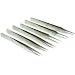 6 Stainless Steel Anti Magnetic Watch Repair Tweezers