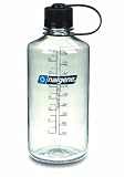 nalgene（ナルゲン） 水筒 Lexan カラーボトル 細口丸 1.0リットル クリア 90970