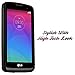 Aero Armor Protective Case for LG Leon - Black