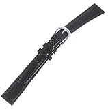 TOPMOA (トップモア) 時計バンド 牛 (ワニ型押) 濃茶12mm 03382