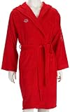 Arena 50259 Men's Bathrobe Zodiac -  XS,  Red/Metallic Grey