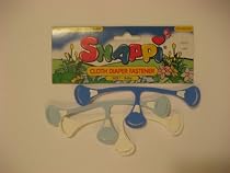 Snappi Cloth Diaper Fasteners - Pack of 3 (Light Blue, Bright Blue, White)
From SnappiÂ®
