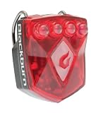 Blackburn Flea 2.0 Rear Tail Light with USB and Solar Chargers, Red