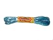 Flourescent Light Blue w/ Silver Holographic CraftLace Hank