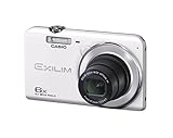 CASIO デジタルカメラ EXILIM EX-ZS28WE 広角26mm 光学6倍ズーム プレミアムオート 1610万画素 ホワイト
