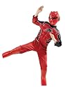 Red Power Rangers Jungle Fury Costume [Rubies Childrens Sizes : Medium,Height 127-137cm,Waist 68.5-76cm]