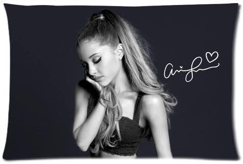 Sweety Heart Bedroom Decor Custom Ariana Grande Pillowcase Soft Zippered Throw Pillow Cover Cushion Case Covers Fasfion Design Two Sides Printed